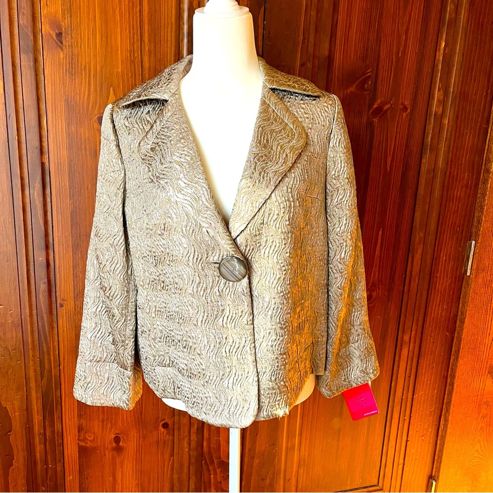 New Drama Metallic Jacket - Size 6